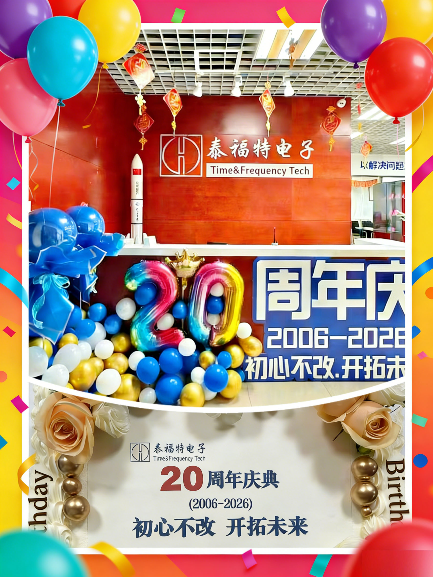 初心不改，開拓未來！我們20歲了！